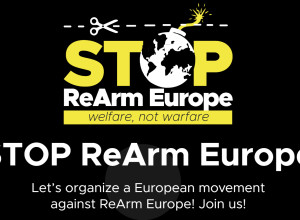 Stop Rearm Europe: il 10 maggio a Roma la mobilitazione contro il riarmo!
